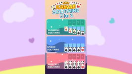 Game image #1 of Kawaii Solitaire 3 in 1