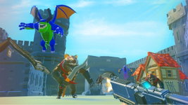 Game image #2 of Krispain Hero:Roguelite Dungeon Shooter Fire Simulator Counter FPS World