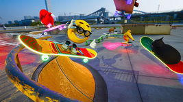 Game image #1 of Skateboard Drifting with Maxwell Cat: The Game Simulator