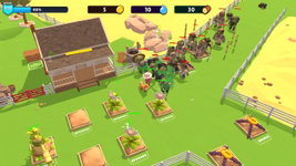 Game image #1 of Zombie Garden vs Plants Defence -Battle Craft and Survival Simulator Game