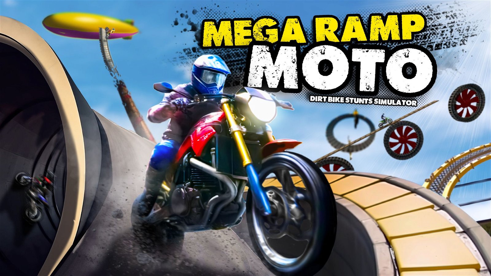 Image of Mega Ramp Moto - Dirt Bike Stunts Simulator