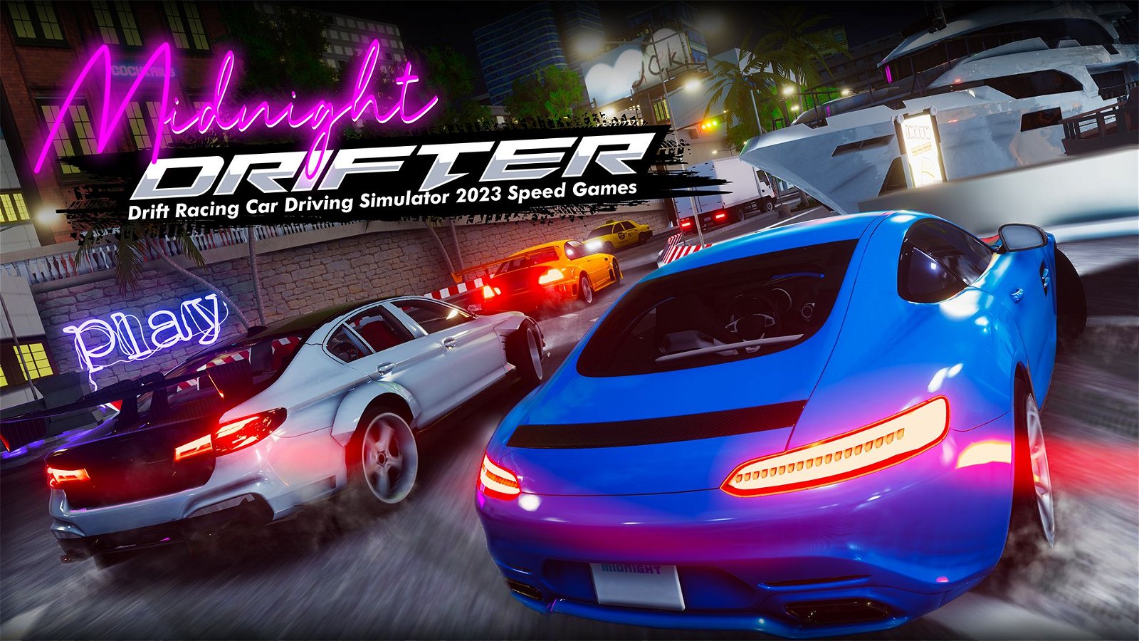 Image of Midnight Drifter-Drift Racing Car Racing Driving Simulator 2023 Speed Games