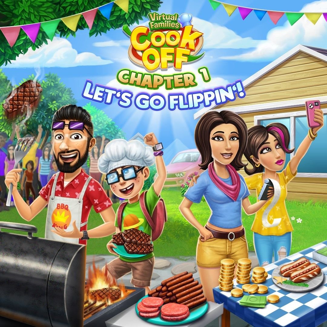 Image of Virtual Families Cook Off: Chapter 1 Let's Go Flippin'