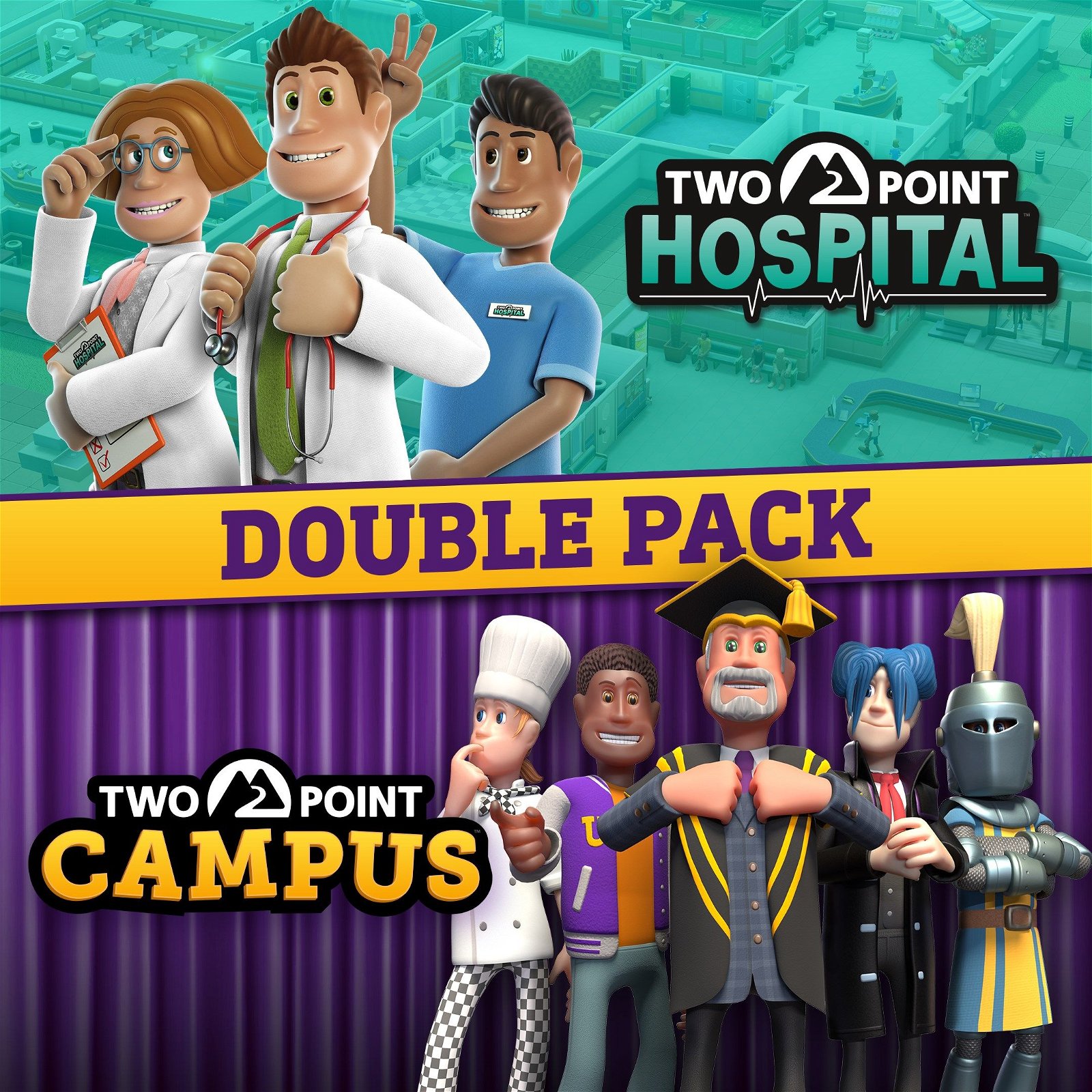 Image of Two Point Hospital and Two Point Campus Double Pack