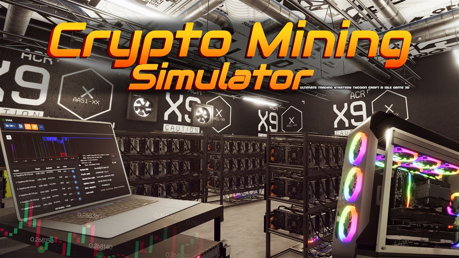 Image of Crypto Mining Simulator - Ultimate Trading Strategy Tycoon Craft & Idle Game 3D