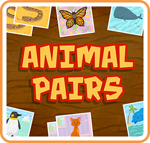 Image of Animal Pairs - Matching & Concentration Game for Toddlers & Kids