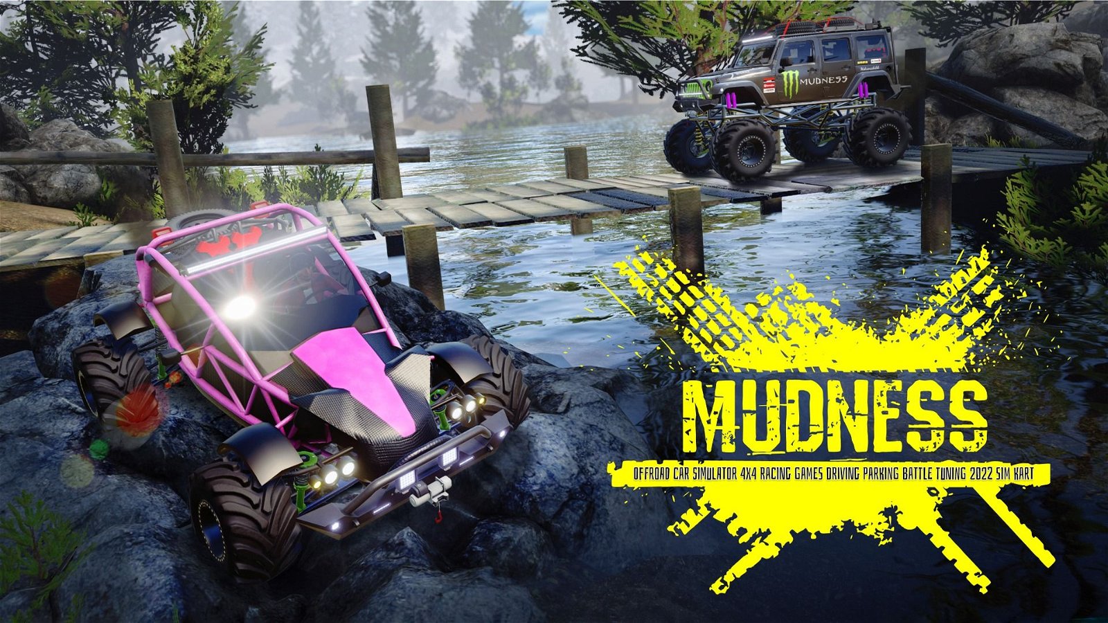 Image of Mudness Offroad Car Simulator - 4x4 Racing Games Driving, Parking, Battle, Tuning 2022 SIM Kart