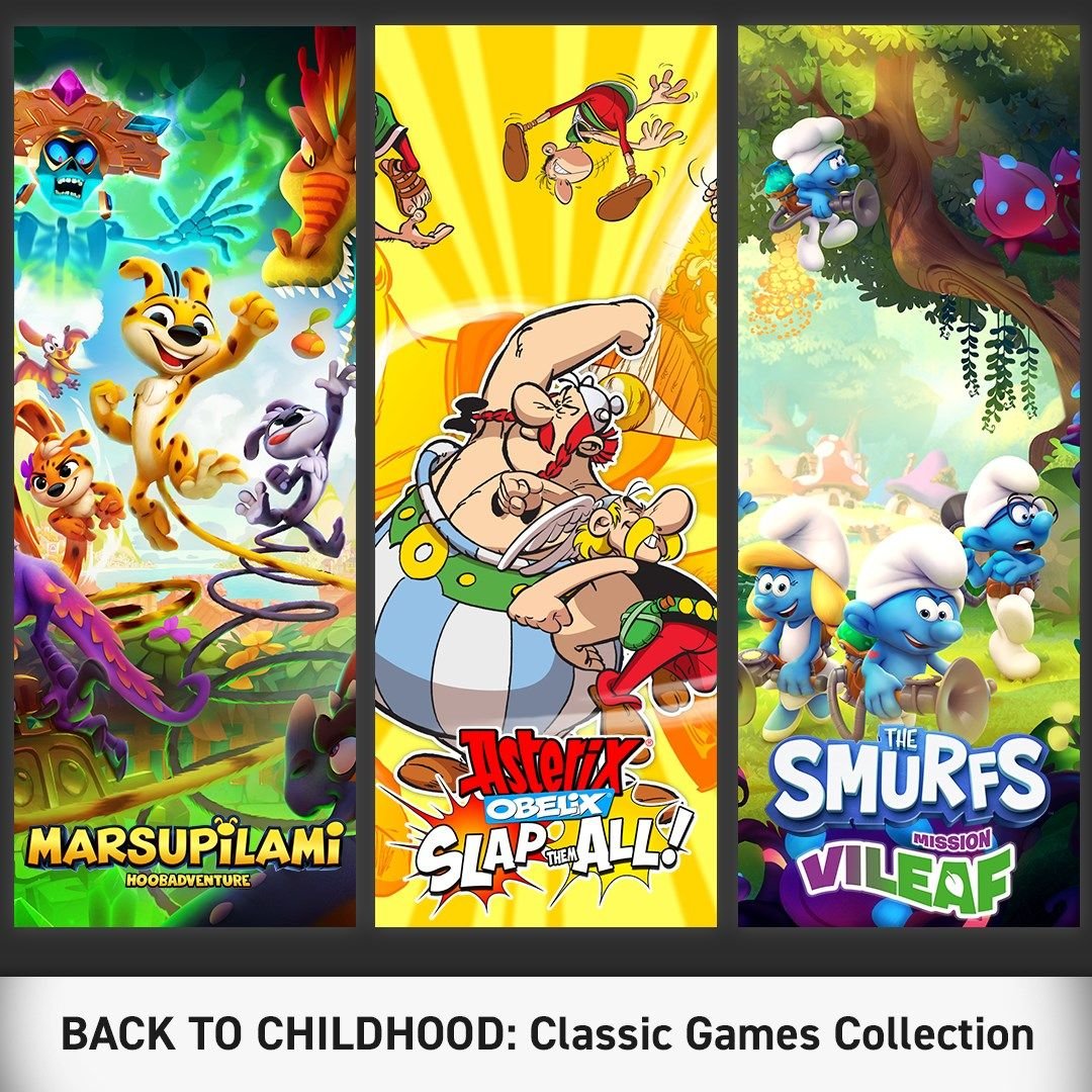 Image of BACK TO CHILDHOOD: Classic Games Collection