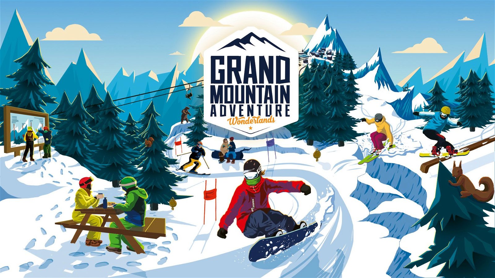 Image of Grand Mountain Adventure: Ski and Snowboard Wonderlands
