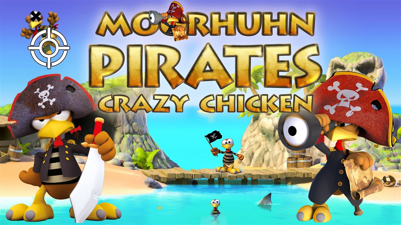 Image of Moorhuhn Pirates - Crazy Chicken Pirates