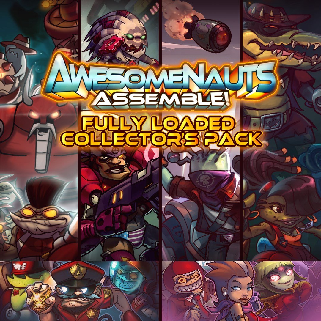 Image of Fully Loaded Collector's Pack - Awesomenauts Assemble! Game Bundle