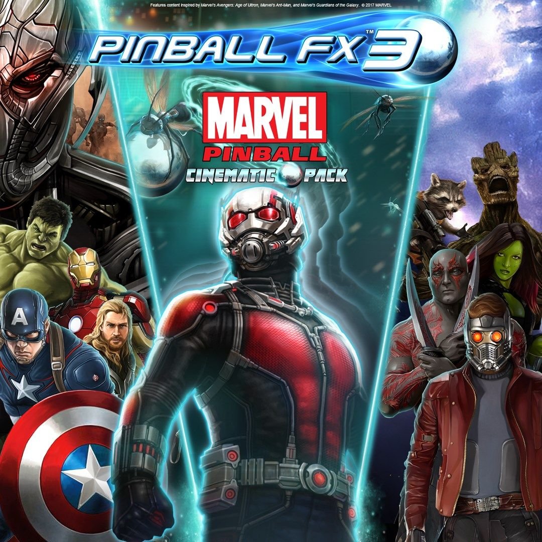 Image of Pinball FX3 - Marvel Pinball: Cinematic Pack