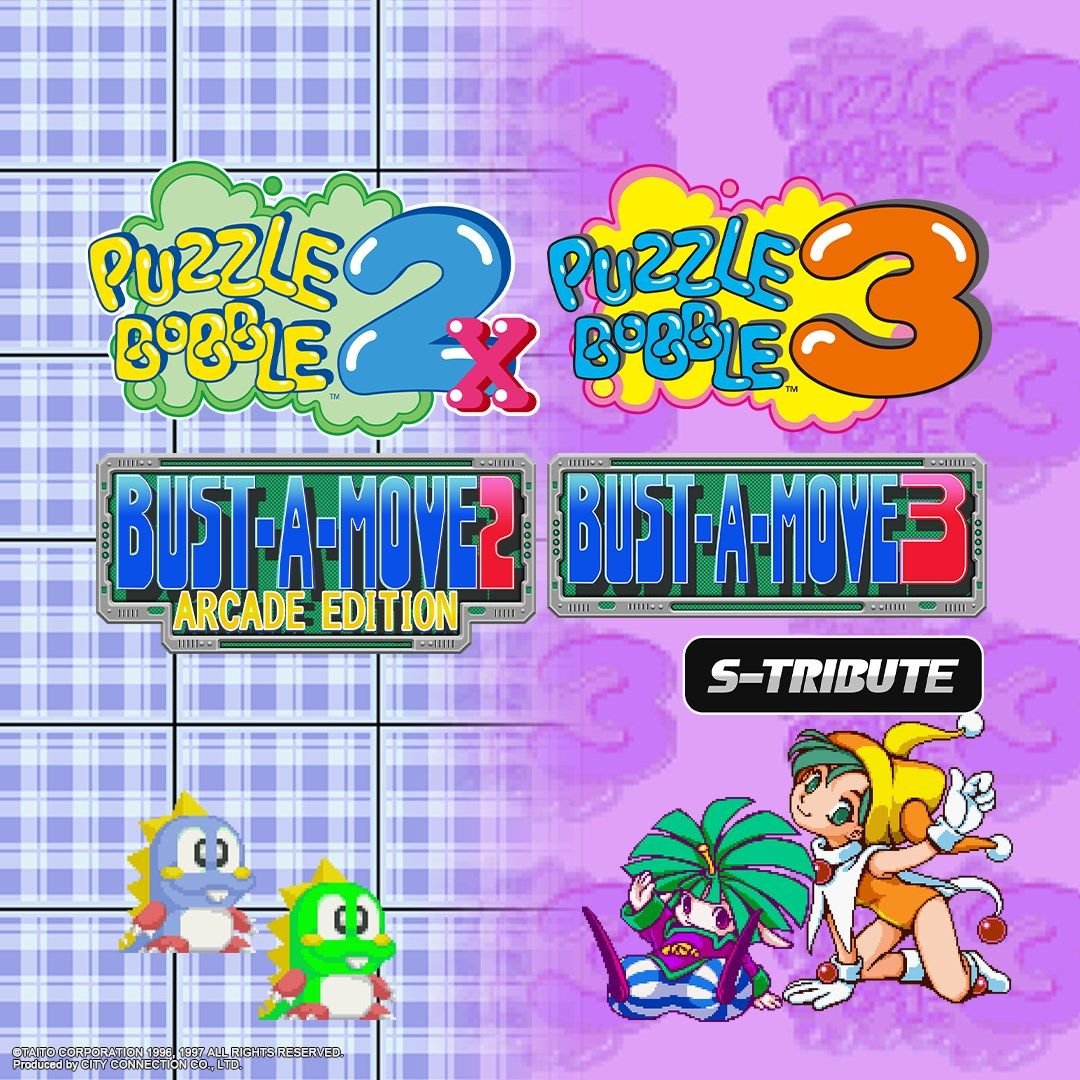 Image of Puzzle Bobble2X/BUST-A-MOVE2 Arcade Edition & Puzzle Bobble3/BUST-A-MOVE3 S-Tribute