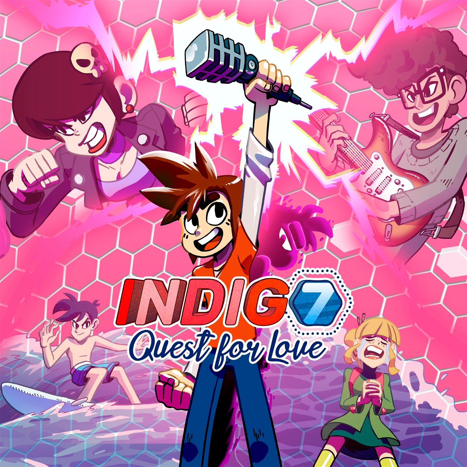 Image of Indigo 7 Quest of love