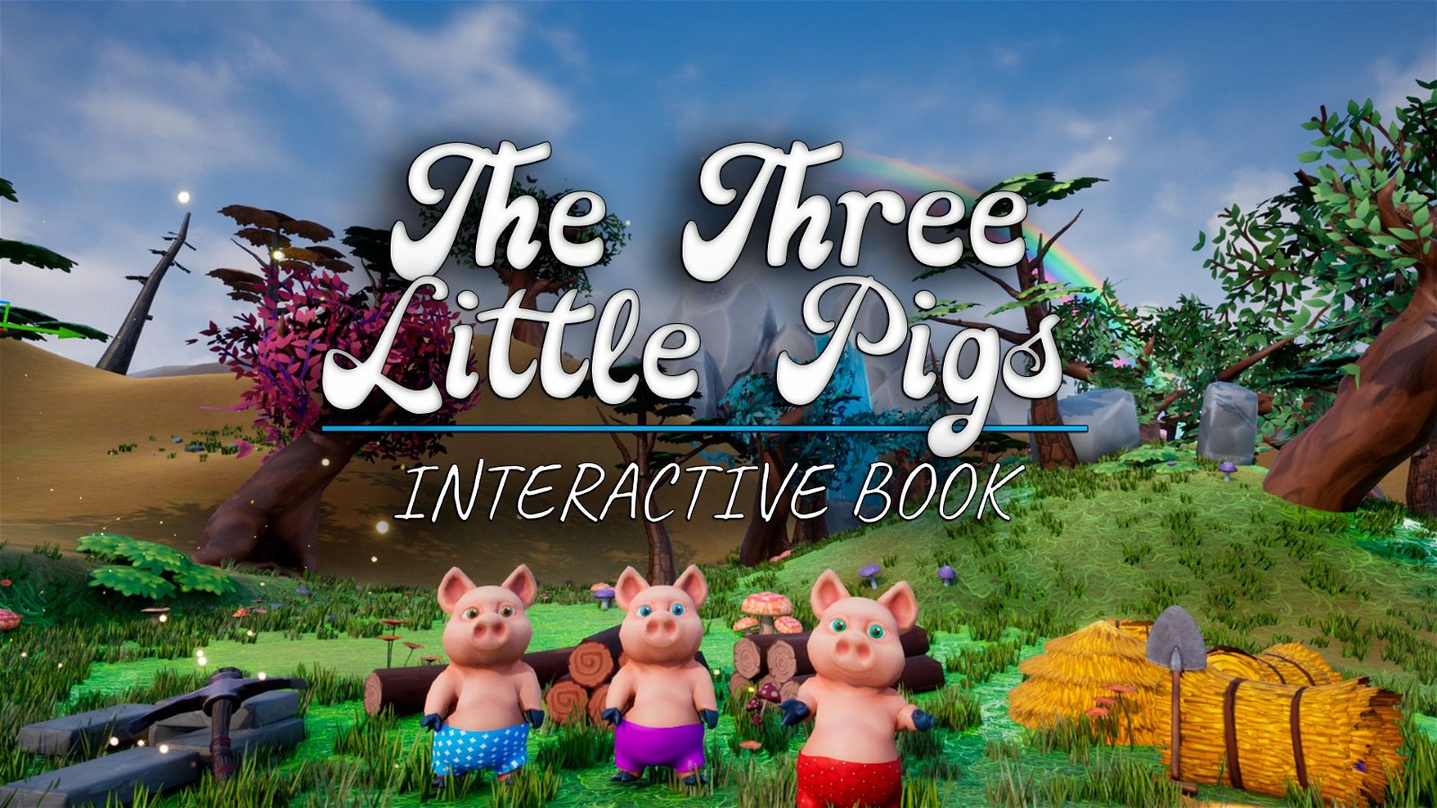 Image of The Three Little Pigs: Interactive Book