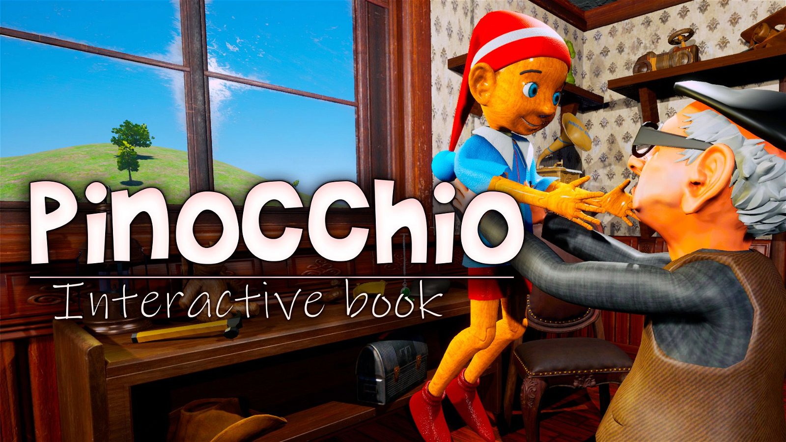 Image of Pinocchio: Interactive Book