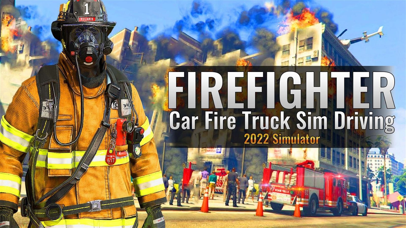 Image of Firefighter:Car Fire Truck Sim Driving 2022 Simulator
