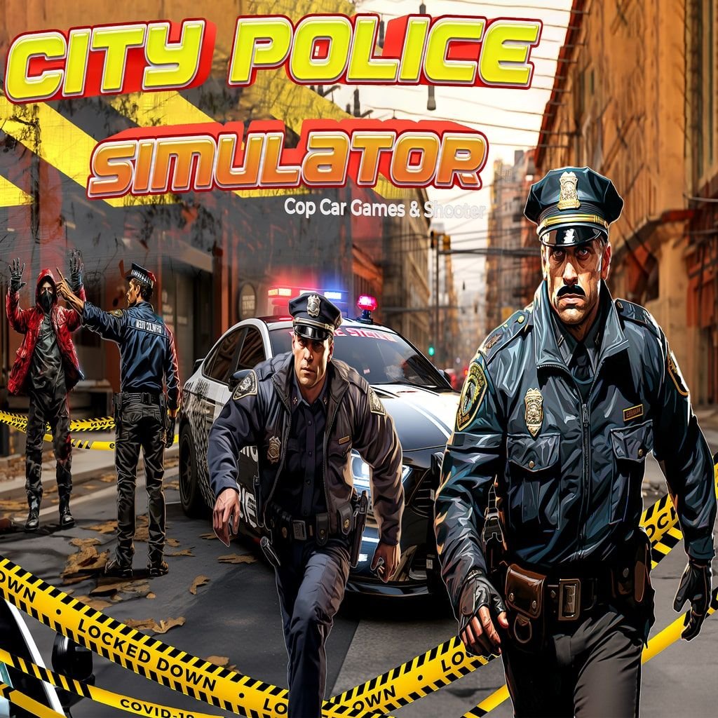 Image of City Police Simulator - Cop Car Games & Shooter