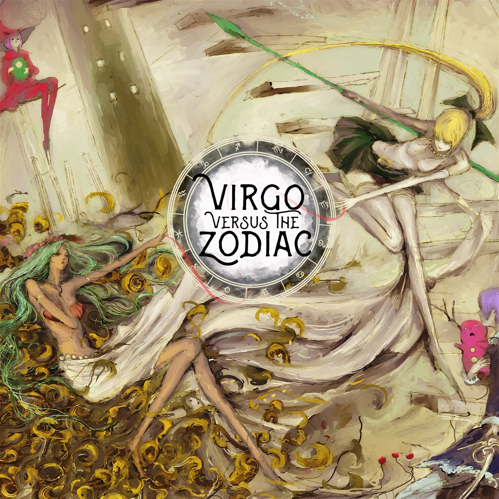 Image of Virgo Versus the Zodiac
