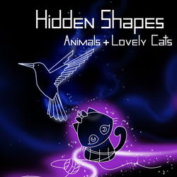 Image of Hidden Shapes: Animals + Lovely Cats Image of Hidden Shapes: Animals + Lovely Cats