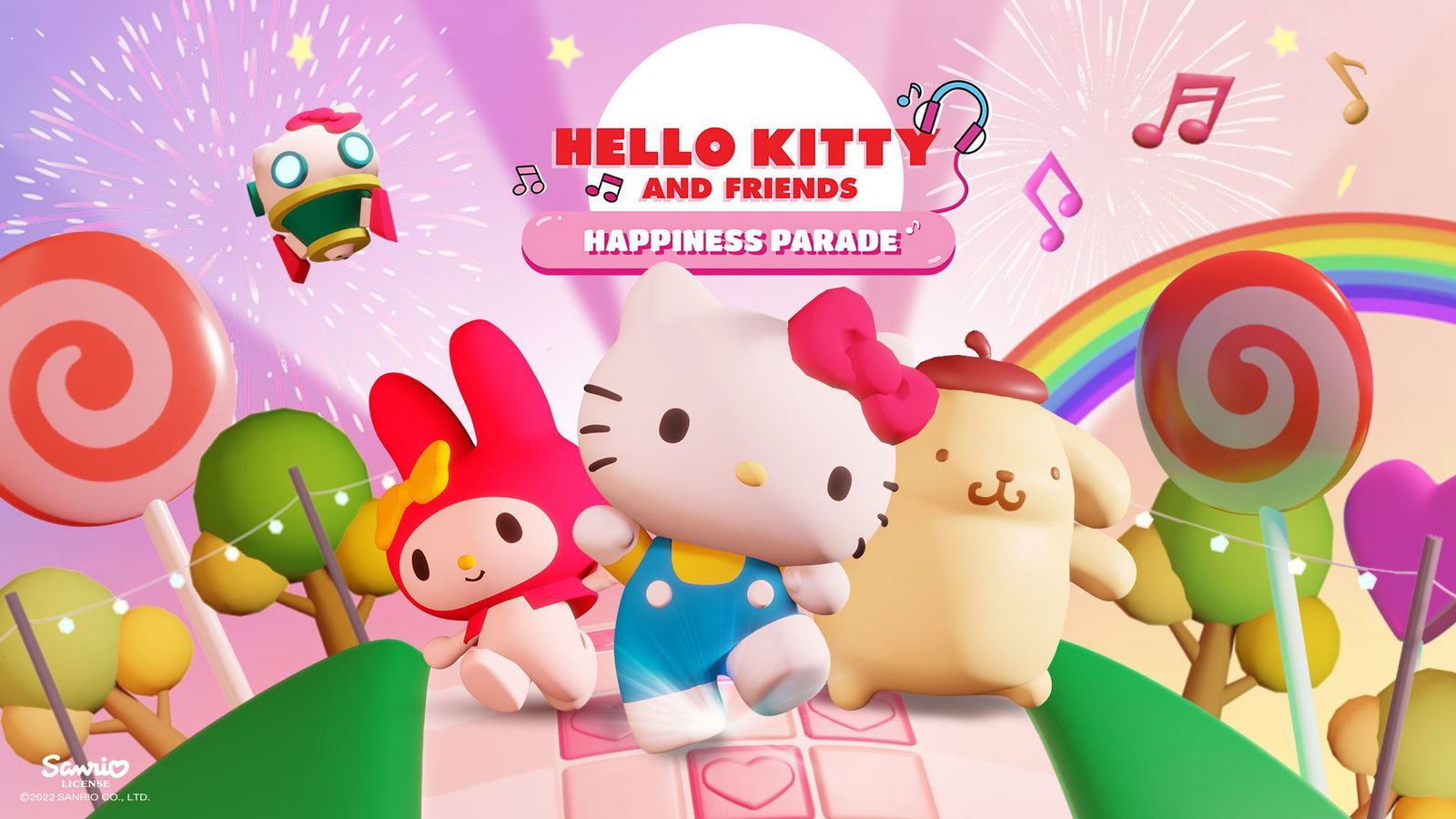 Image of HELLO KITTY AND FRIENDS HAPPINESS PARADE
