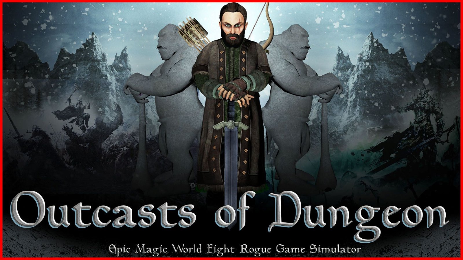 Image of Outcasts of Dungeon: Epic Magic World Fight Rogue Game Simulator