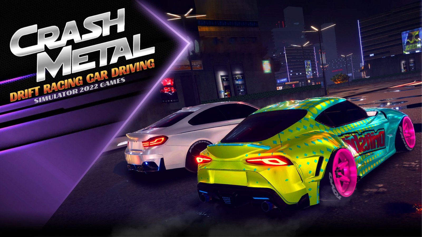 Image of CrashMetal - Drift Racing Car Driving Simulator 2022 Games