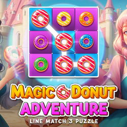 Image of Magic Donut Adventure: Line Match 3 Puzzle Image of Magic Donut Adventure: Line Match 3 Puzzle