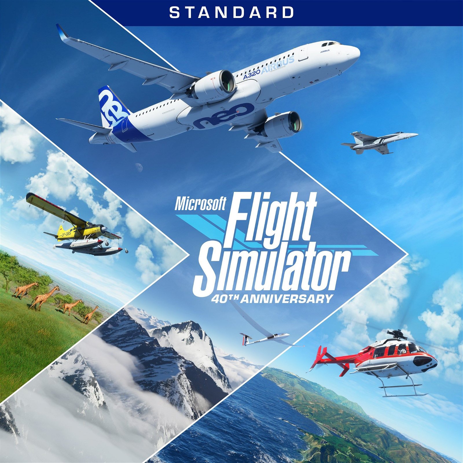 Image of Microsoft Flight Simulator Standard 40th Anniversary Edition