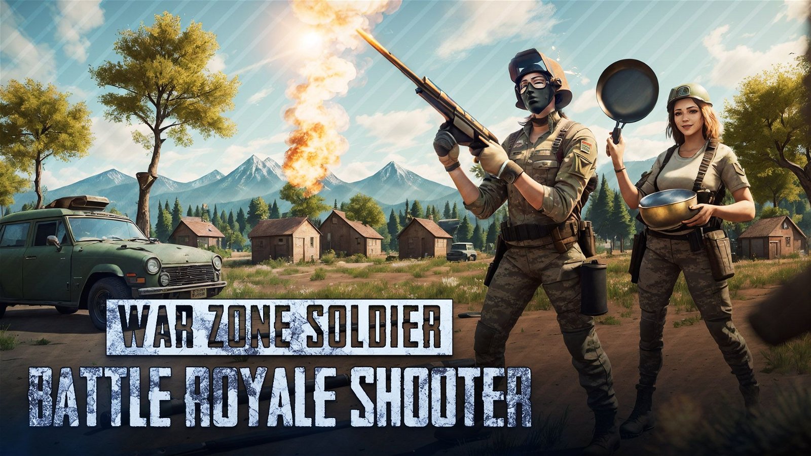 Image of War Zone Soldier: Battle Royale Shooter