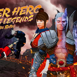 Image of Super Hero Fighting Legends : Anime Mortal Battle