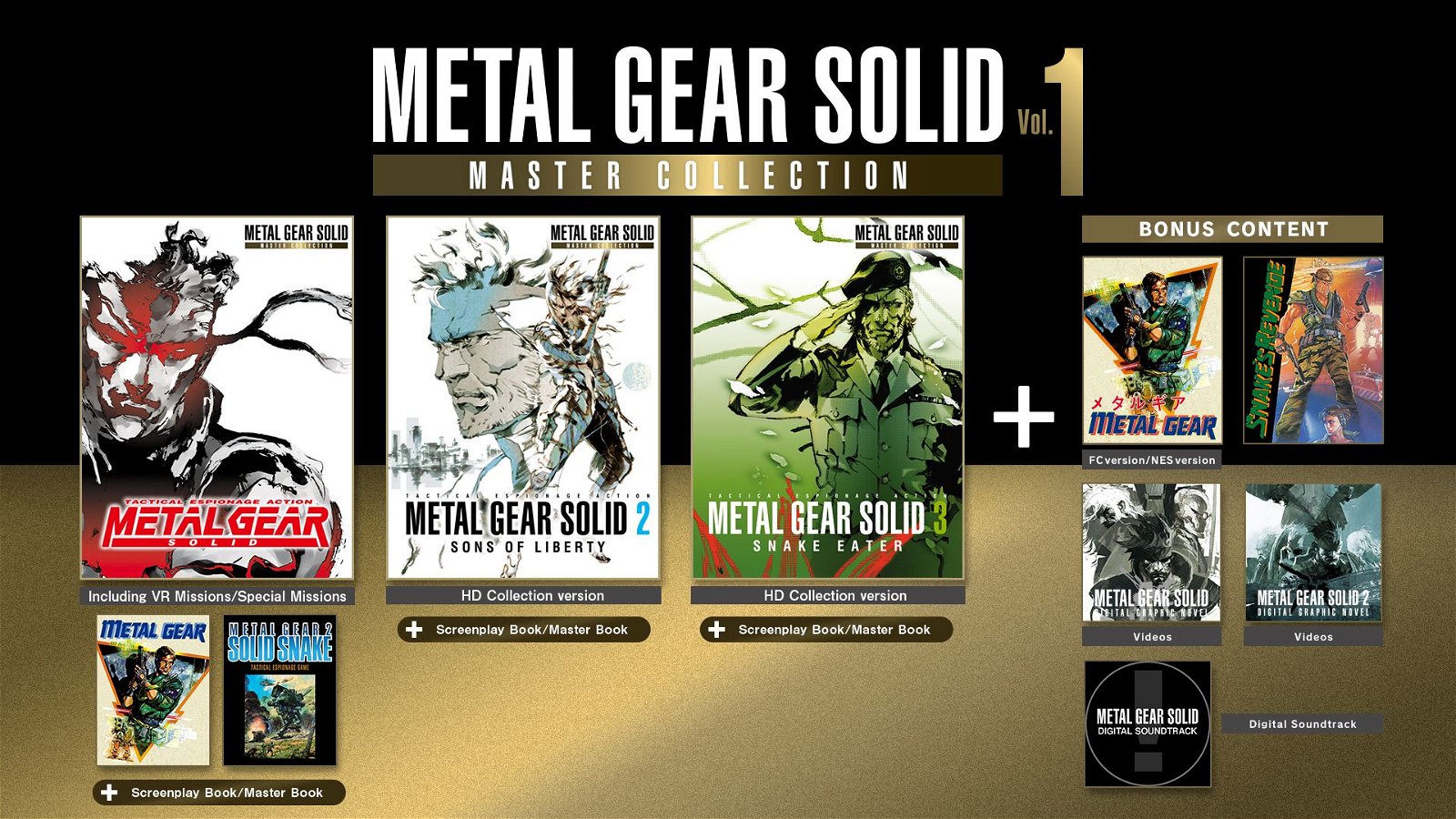 Image of METAL GEAR SOLID: MASTER COLLECTION Vol. 1