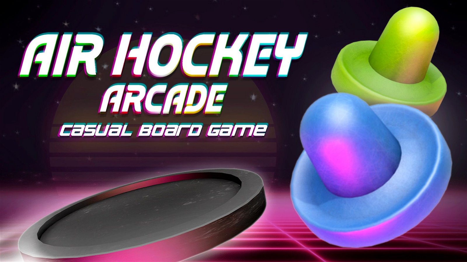 Image of Air Hockey Arcade: Casual Board Game
