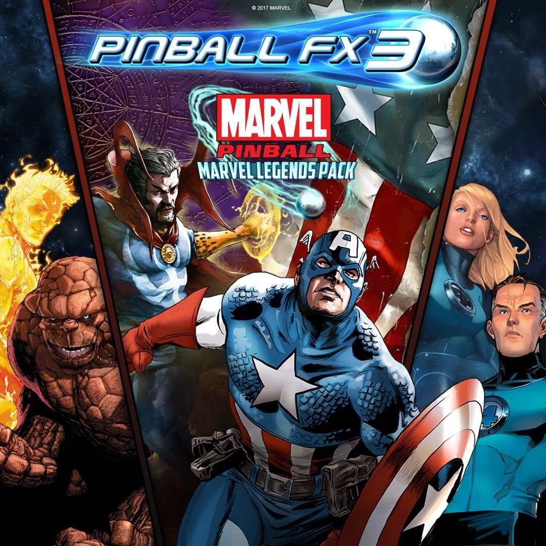 Image of Pinball FX3 - Marvel Pinball: Marvel Legends Pack