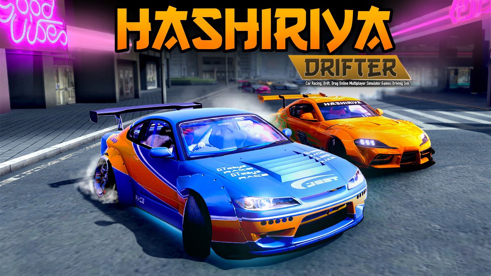 Image of Hashiriya Drifter-Car Racing,Drift,Drag Online Multiplayer Simulator Games Driving Sim.