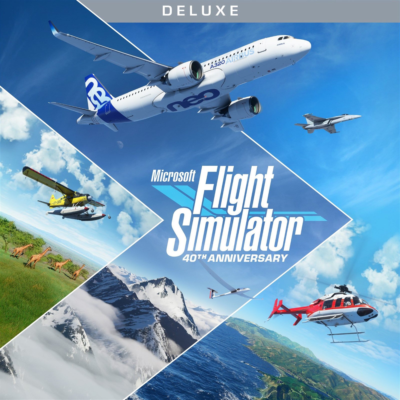 Image of Microsoft Flight Simulator Deluxe 40th Anniversary Edition