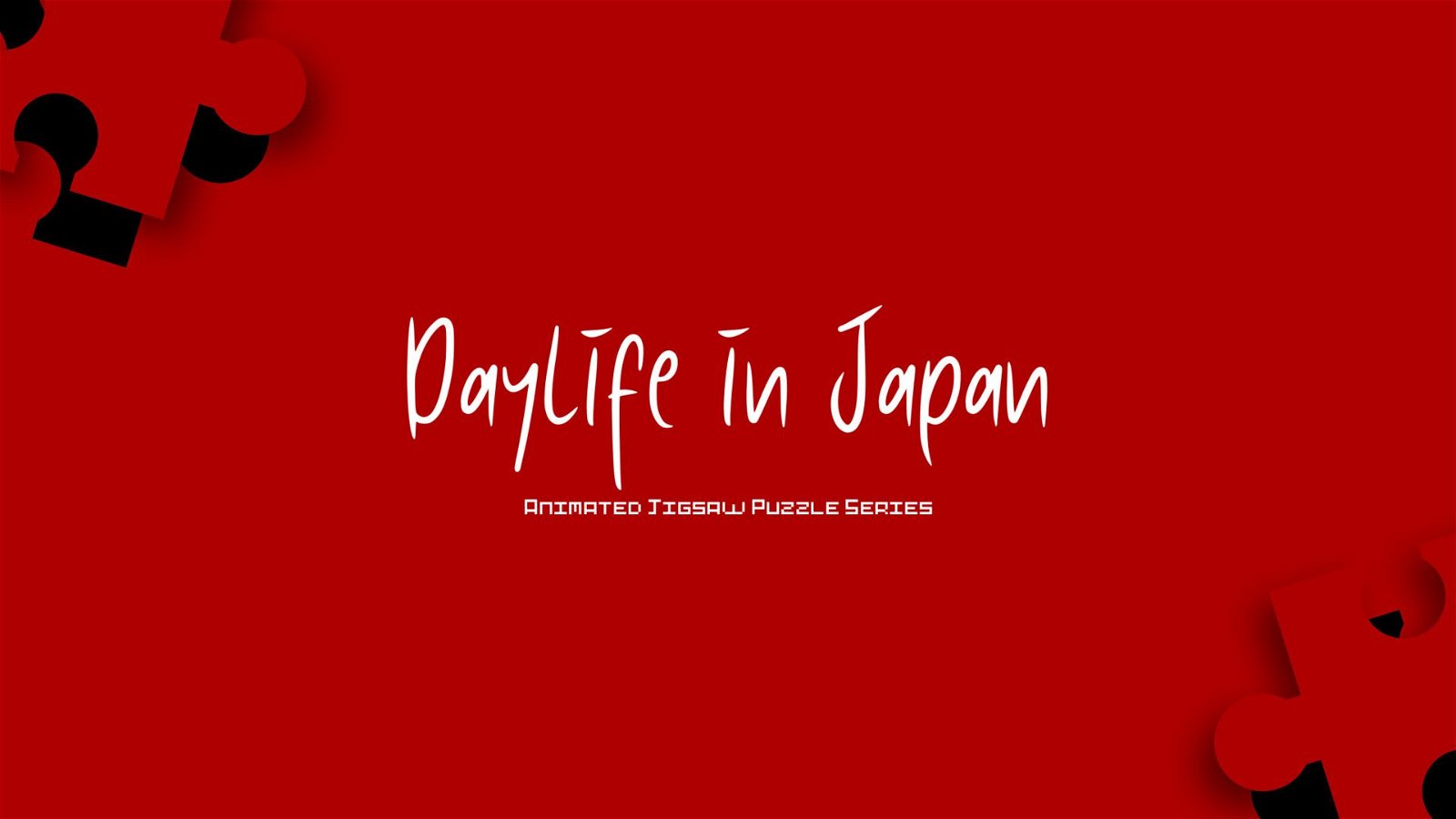 Image of Daylife in Japan - Animated Jigsaw Puzzle Series