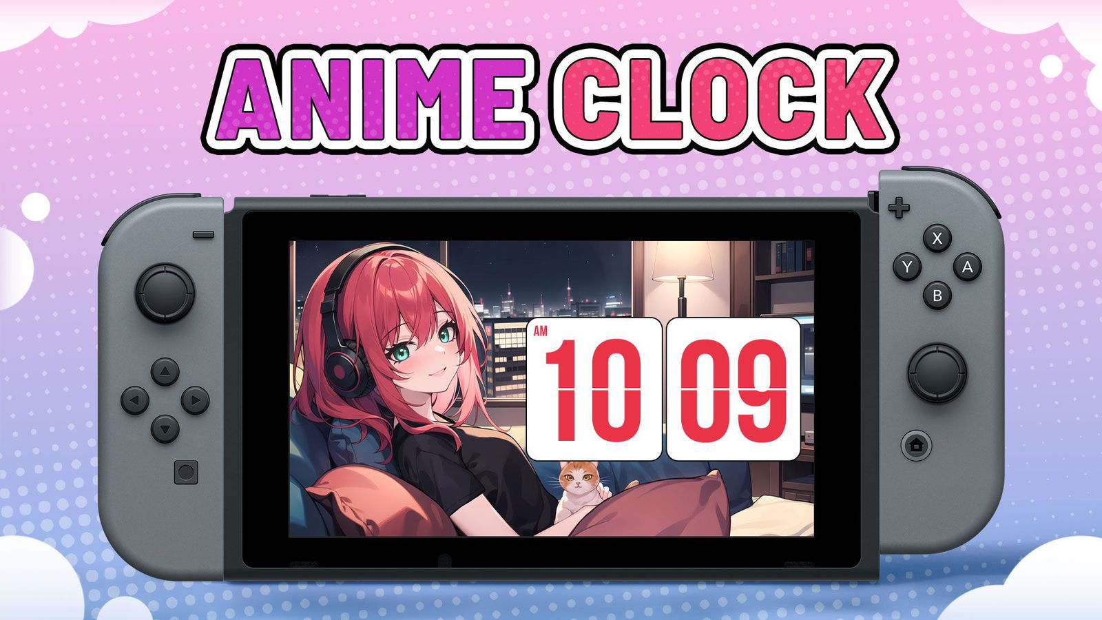 Image of Anime Clock