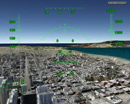 Game image #1 of Google Earth Flight Simulator