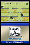 Game image #2 of Game & Watch Manhole