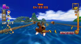 Game image #2 of Donkey Kong Barrel Blast