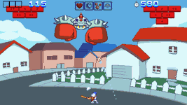 Game image #3 of Aliens Go Home Run! Game image #3 of Aliens Go Home Run!