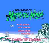 Game image #1 of The Legend of the Mystical Ninja Game image #1 of The Legend of the Mystical Ninja