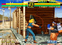 Game image #2 of Art of Fighting 3: The Path of The Warrior Game image #2 of Art of Fighting 3: The Path of The Warrior