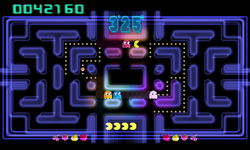 Game image #2 of Pac-Man & Galaga Dimensions