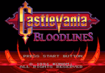 Game image #1 of Castlevania: Bloodlines Game image #1 of Castlevania: Bloodlines