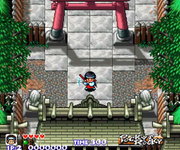 Game image #2 of Pocky & Rocky