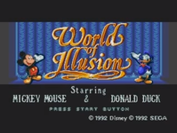 Game image #1 of World of Illusion Starring Mickey Mouse and Donald Duck