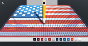 Game image #3 of Flag Color Number - Painting and Coloring