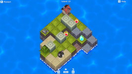 Game image #2 of Sokocat - Islands